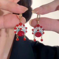 2025 Earrings Flow Facebook Chinese Design Huadan Peking Opera Red Long Q Y N K 0