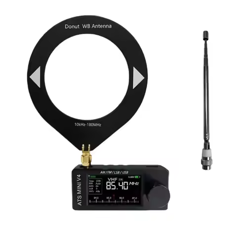 XB-V4b ATS MINI SI4732 Radio Built-In Hi-Z Headphone Amplifier Circuit ALL Band DSP Radio FM AM SSB 