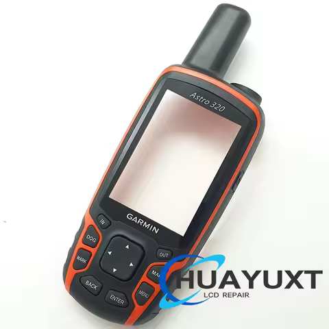For Garmin Astro 320 Front Cover Case Plastic Frame key Replacement Parts