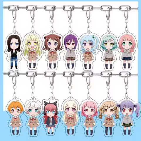 Cartoon Anime BanG Dream! It's MyGO Soyo Nagasaki Anon Chihaya Acrylic Figures Keychain Decor Cospla