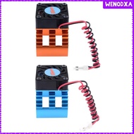 [Wenodxa] Motor Heat Sink & Cooling Fan For 1/10 RC Car 540/550 3650/3660 3665 Motor