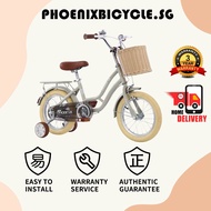 Phoenix Children's Bike Girl 3-year-old 4-6-7-10 year old Baby Bike Boy Bike Girl Princess Edition