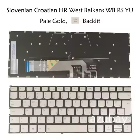 Slovenian Croatian Laptop Keyboard For Lenovo ideapad S530-13IML S530-13IWL 530S-14IKB 530S-14ARR 53