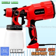 Spray Gun Elektrik Pistol Semprot Cat Dinding Nozzle 1.8mm 800ml 550W