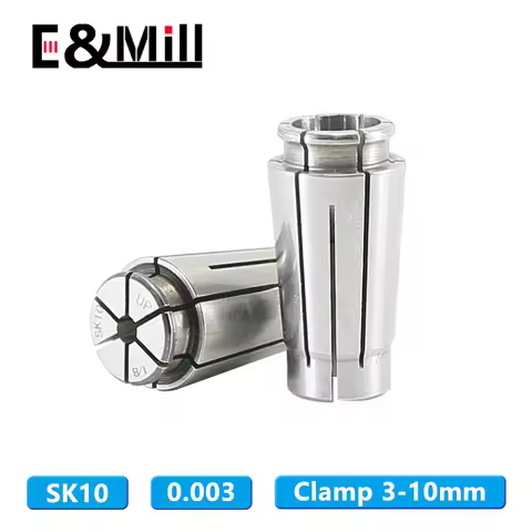 SK10 Collet High Precision 0.003 Collet SK Chuck CNC Lathe Milling Cutter Chuck Collet Tool Holder 1