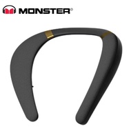 Monster Boomerang 3D Stereo Sound Neckband Bluetooth Speaker 12H Playtime Neck Speaker IPX7 Waterpro