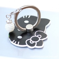 Metal phone ring stand, creative new design ring holder with pendant, gift phone stand, in-stock pho