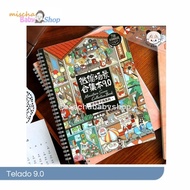 MBS 3D DIY Soft Cover Sticker Book 3D Scenery Sticker Book 3D Miniature Scene Sticker Book