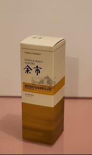 余市 Woody &amp; Vanillic 威士忌 限定 北海道 180ml