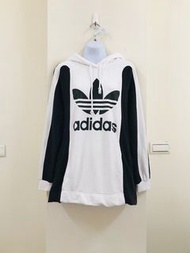 正品adidas ORIGINALS長版連帽上衣 帽T