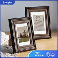 Photo Frame Retro 6-Inch/8K/4K/A4 Simple Picture Frame
