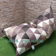 Newest 66 sofa Cover bean bag sofa Cover bean bag motif Adult size