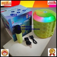 N18 MICROPHONE BLUETOOTH WIRELESS ADVANCE MIK MIC MIX SPEAKER SPK SPEKER PORTABLE BLUTUT KARAOKE ECH