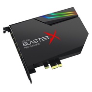 # CREATIVE SOUND BLASTERX AE-5 PLUS Plus # Hi-res PCI-e Gaming Sound Card and DAC with RGB Lighting