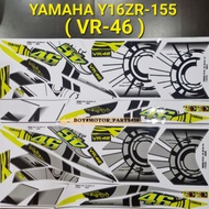 YAMAHA Y16 Y16ZR 155 ( 8 ) VR 46 SPECIAL EDITION BODY STICKER