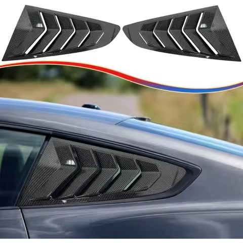 Ford MUSTANG Side Window For 15-23 Ford Mustang Blinds MUSTANG Modified Rear Side Window Trim Strip 