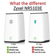 💥 Ready Stock 5G broadband modem Zyxel NR5103e (3 LOGO)5G MODEM ROUTER WIFI 6 CPE (USED)