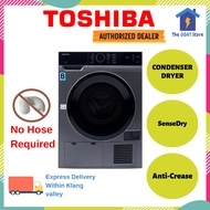 (Delivery by Seller Own Fleet) Toshiba Condenser Dryer 8kg TD-K90MEM(SK)