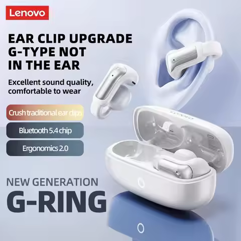 Lenovo EA400 OWS Wireless Bluetooth Earphones Noise Reduction Gaming Headphones HlFl Sound Quality E