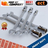 ECT Flexible Combination Socket Wrench Swivel-Socket Combination Wrench 8mm-19mm