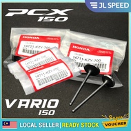 HONDA VARIO 150 / PCX 150 INTAKE VALVE EXHAUST VALVE API MINYAK (1 SET) 14711 14721-KZY-700 ORI THAI