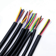 10 Meters UL2464 Shielded Power Cable 28 26 24 AWG 2/3/4 Core PVC Tinned Multi-core Soft Electronic 