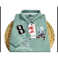 GIORDANO 3D LION PREMIUM EMBROIDERED COLLAR T-SHIRT | T-SHIRT GIORDANO PREMIUMPOLO polo t shirt man