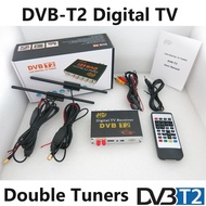 Mobil DVB-T2 Tuner DVB-T2 Kotak TV Mobil Digital Receiver H.264 MPEG4