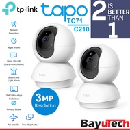 TP-Link Tapo C110 / C210 3MP Full HD Pan / Tilt Wireless WiFi CCTV Home Security Surveillan IP Camer