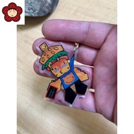 007n7 Forsaken Inspired Acrylic keychain Cute cartoon game Character pendant