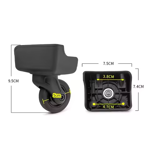BW069 # ELLE luggage wheel replacement SJ.TOBOL universal wheel accessories suitcase travel box whee