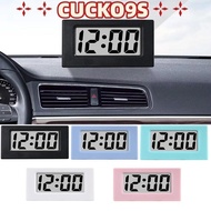 CUCKO9S LED Clock, Portable 24Hour Electronic Digital Clocks, Car Time Display Digital Clock Mute Mi