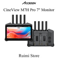Accsoon CineView M7H Pro Camera Monitor： 7"  Video Monitoring 1080P IPS Touch Screen