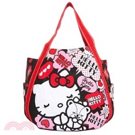 HelloKitty X AMONNLISA 托特包(大)Tiny Chum黑