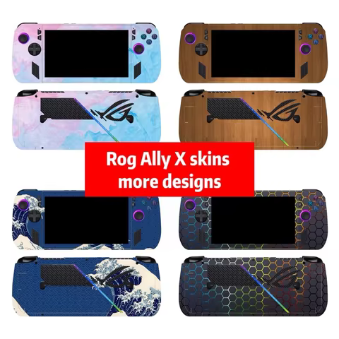 For Rog Ally X skin sticker for Rog Ally X PVC Skin Sticker Vinyl Decal for Device Protection And Cu