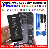 ORIGINAL NGS Battery Compatible For iPhone 4 4s iPh 5 5c 5s iPh 6 6s 6+ 6s+ iPh 7 7+ 8 + iPhon X iPh