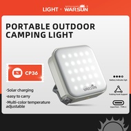 WARSUN CP36 USBLED   WARSUN CP36 Lampu Perkhemahan Solar Boleh Cas Semula USB Lampu Tanglung LED Lua