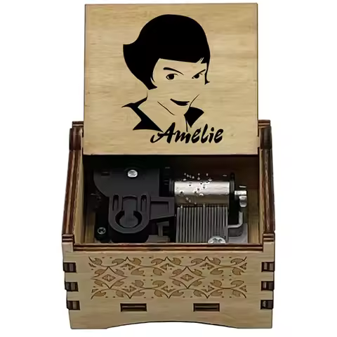 Amelie Ending Theme《La Valse D'Amelie》Adapted 18-Tone Music Box Family Gthering Party Gift for Frien