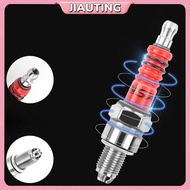 JIAUTING Racing 3 Electrode 10mm Spark Plug A7TC Fits For GY6 50CC 110CC 125CC 150CC ATV Scooter Dir
