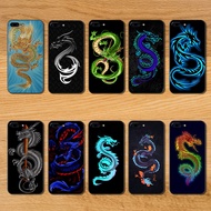 Soft black TPU color phone case for OPPO F1s F1 Plus f5 f7 f9 f11 Pro Neo 9 R9S RB12 Dragon Anti fal