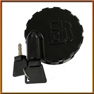 [chasoedivine.] 1 PCS 331/45908 331/33064  Cap  Tank Side Lock Cover Black with 2 Keys ABS for  Exca