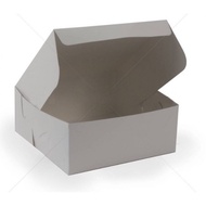 White Folding Box 14x14x5" 白色蛋糕盒 14X14X5寸