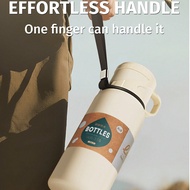 600ml/20.28oz Thermal Water Bottle Keep Cold And Hot Water Bottle For Water Tea Coffee Vacuum Flasks