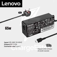 Orig LENOVO 65W TYPE C Laptop Charger for Lenovo ThinkPad X1 X280 L380 T14 Gen 3 E14 E495 Chromebook