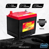 NW BATERI KERETA 55D23L CENTURY BATTERY MF BATTERY For PROTON Exora/ Preve/ Inspira ,TOYOTA Camry, I