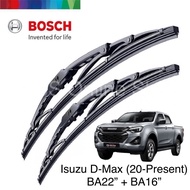 Bosch Advantage Series Wiper [Isuzu D-Max RG01] (20-Present) : BA22” + BA16”