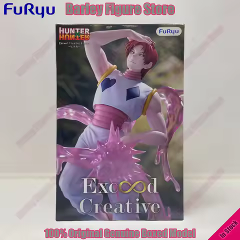 Original Box in Stock FuRyu Excood Creative Hunter x Hunter Hisoka 20cm Anime Action Figures Collect