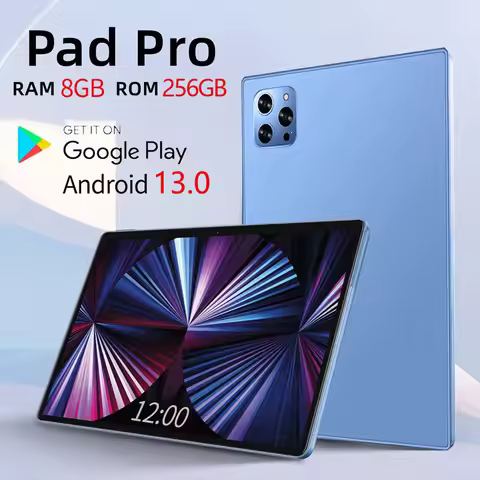 New Arrivals 10.1 Inch Tablet Pc 8GB RAM 256GB ROM Android 13 Octa Core Dual 4G LTE Internet Dual 5G