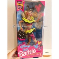 Mattel 1992年 Disney Fun Barbie 絕版 古董 迪士尼 芭比娃娃 全新未拆 盒裝 老芭比