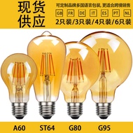 Antique Edison Bulb led Light E27E26 Lighting Retro Filament Light Warm Light Super Bright